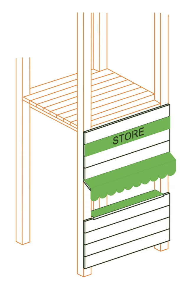 Magasin vert - Biemar Bois