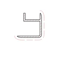 Panel-X PURE/NEXT Angle Extérieur Blanc Mat - 2430x11mm