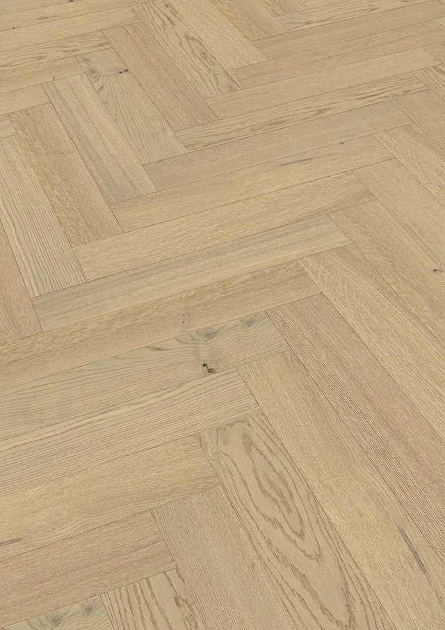Sol Lindura HS 500 - Chêne classique blanc crème - Biemar Bois