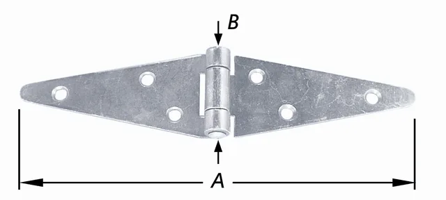 Penture doubles galvanisée 200 mm - Biemar Bois