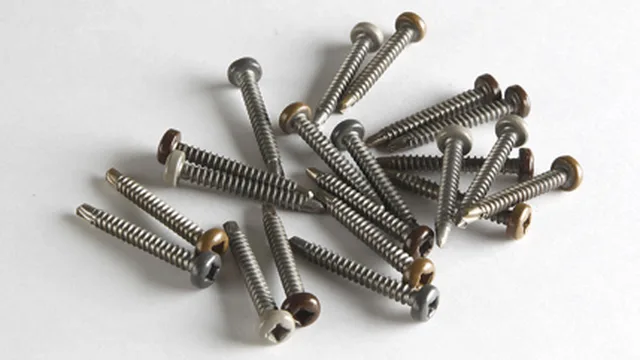 WeoSR2 Vis inox 4,2x38mm RAL 8014 ( Teak ) / 100 pcs Nr 0946