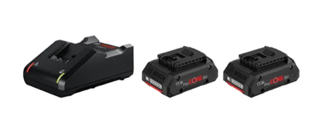 BOSCH-Batteriestartersatz EXBA18V-55 (2x EXBA18V-55, Ladegerät GAL12V/18V-80)