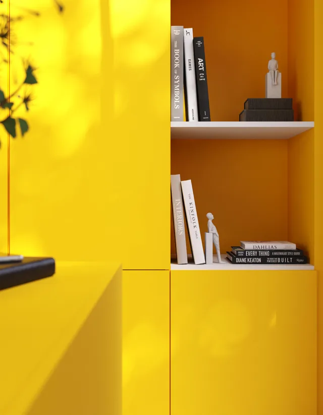 Mélaminé Unilin 18mm Amber Yellow - Biemar Bois-3