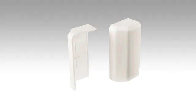 Plinthe Blanc DF (RAL 9016) 15 MK - 2380x60x16 mm - Biemar Bois-3