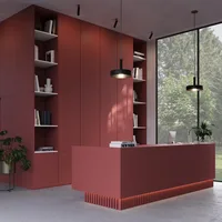 Mélaminé Unilin 18mm BST Baked Brick-Design 1 - Biemar Bois-2