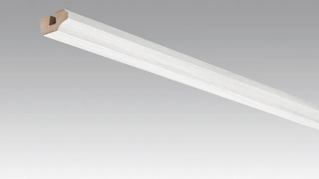Moulure Plafond Bois Blanc 19/38 mm - Biemar Bois