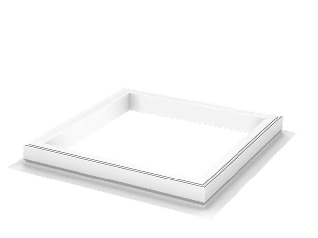 Rehausse de base 15cm pour fen. pour toit plat 2.0 90 x 90