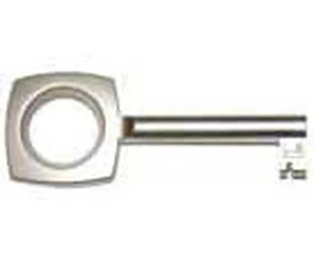 Clé 20 zamak 42mm nickelé - Biemar Bois