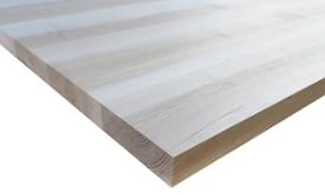 Lamellé collé continu Frêne 20mm 1400/990mm