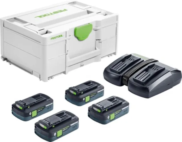 Energieset SYS 18V 4x4,0/TCL6DUO
