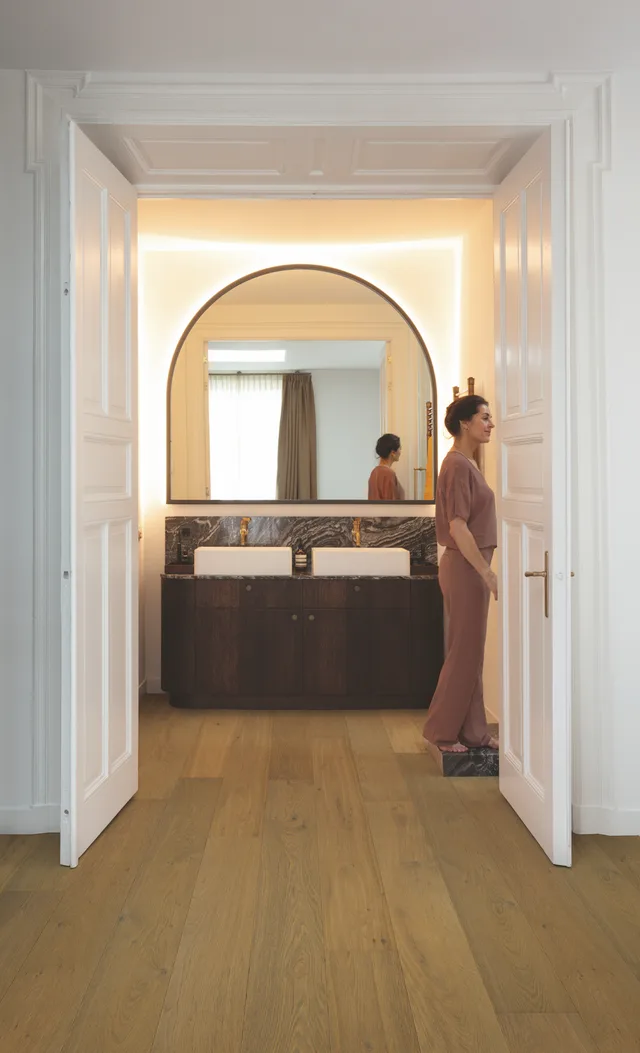 Quick-Step Cascada Chêne Cappuccino Blanc Extra Mat 1820x190x13 mm-4