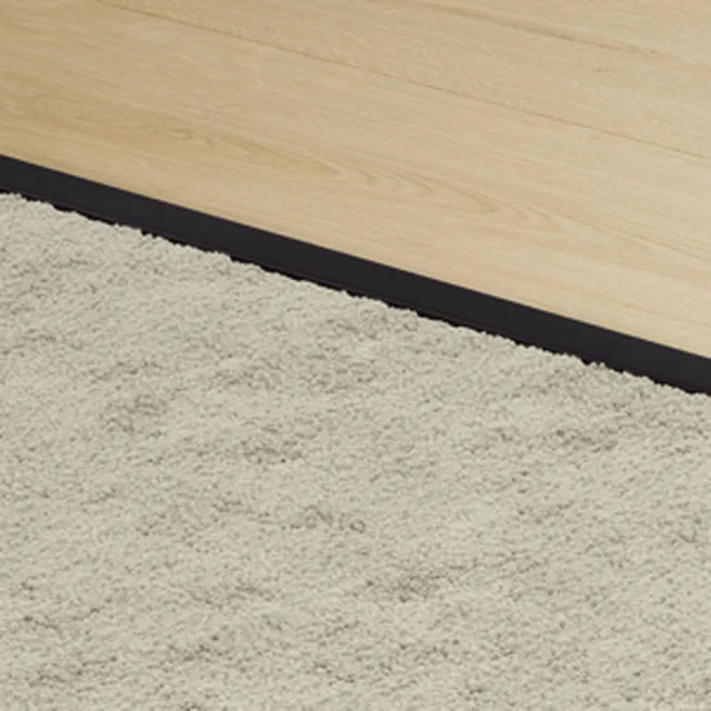 Quick-Step NEVENPBLACK : Profilé de bordure - Black 2000x24x7 mm