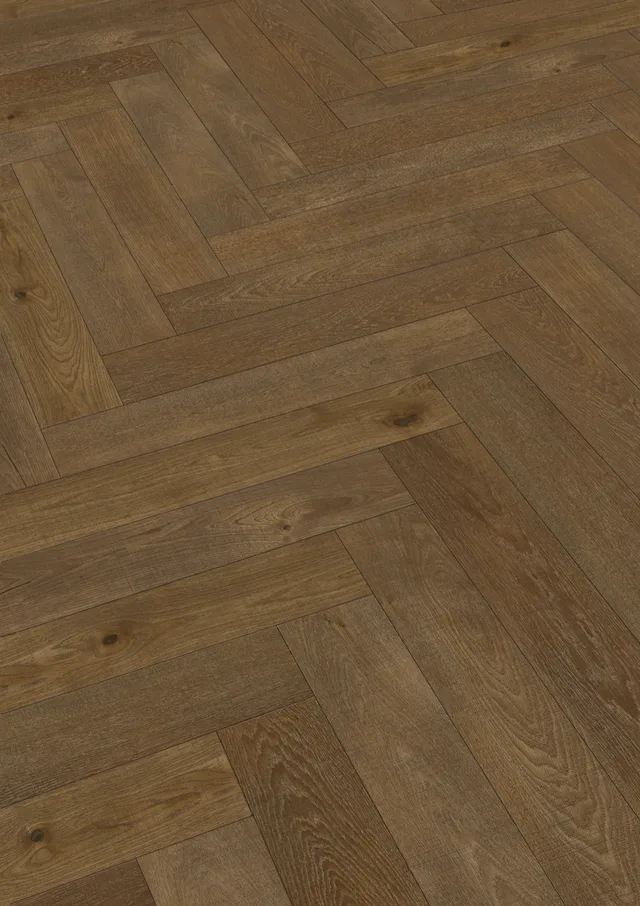 Biemar Bois - Sol en bois Lindura HS 500 Chêne classique gris olive-1