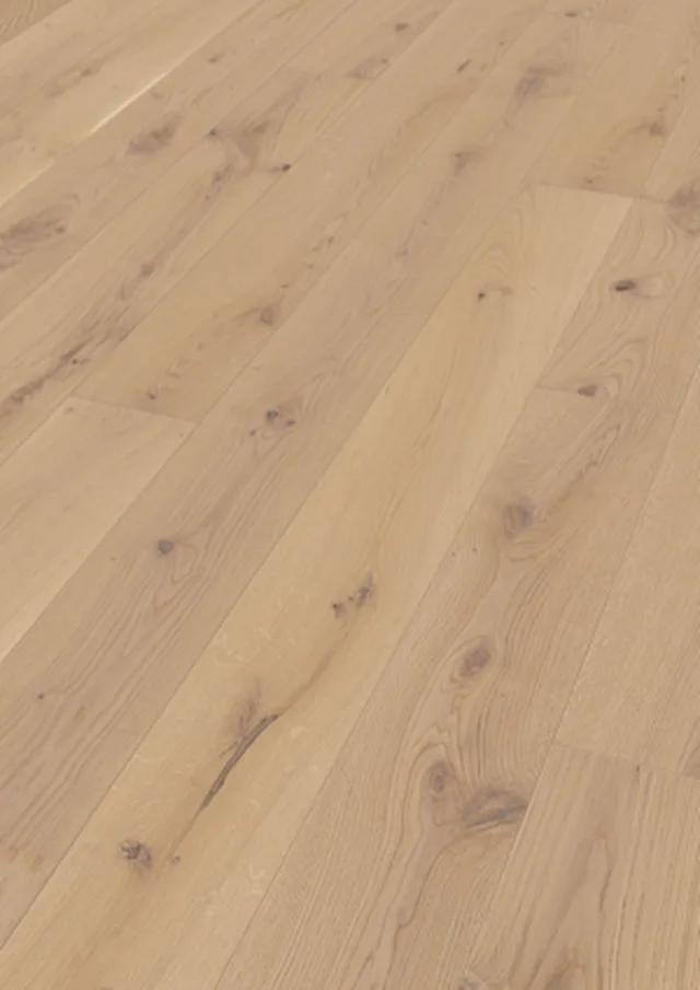 Sol Parquet longlife PD 400 | verni ultra mat Chêne authentique crème 9010 | brossé 2200*180*13mm