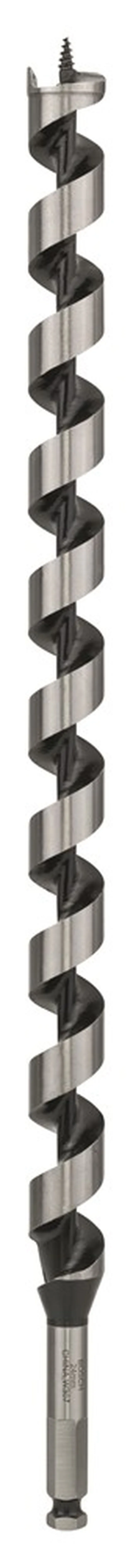 Mèche à bois hélicoïdale, six pans 24 x 385 x 450 mm, d 11,1 mm