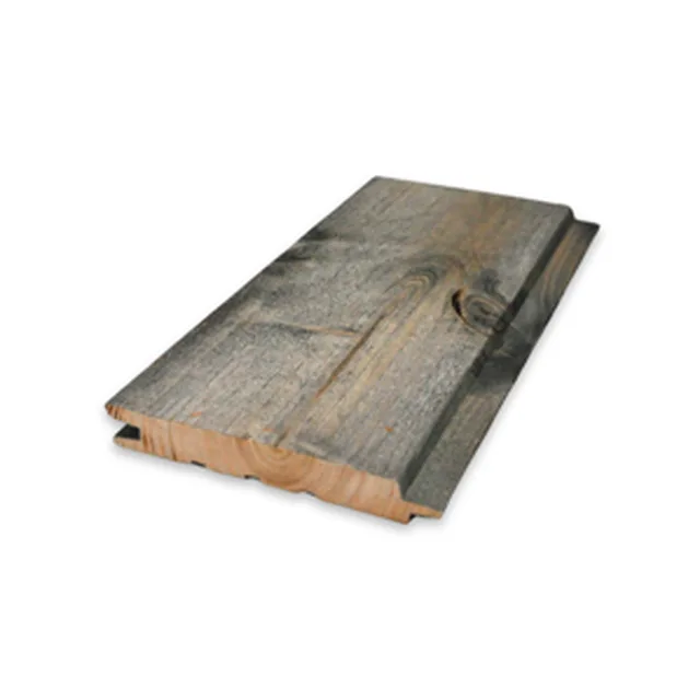 Bardage Sapin du Nord AB 20x134mm profil Phenix scié fin autoclavé Gris cl.3