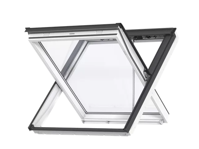 Exutoire de fumée Vélux GGU SK06 007040 114x118 SD0011416 (contient vérins à gaz, et moteur 24V)