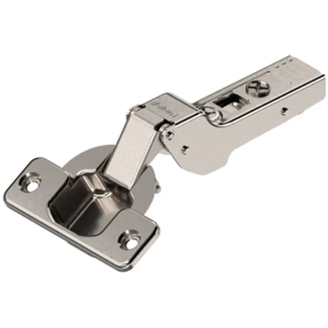 Charnière Clip Top 120°70T5650TL pour portes jumelées avec boîtier à visser sans ressort