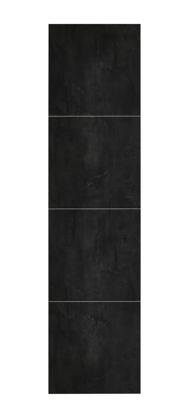 PANEL-X ELITE TILE Velours Noir Satin 60x60 klik - Biemar Bois