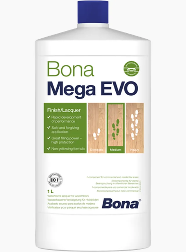 Bona Mega EVO Seidenmatt Lack 1l