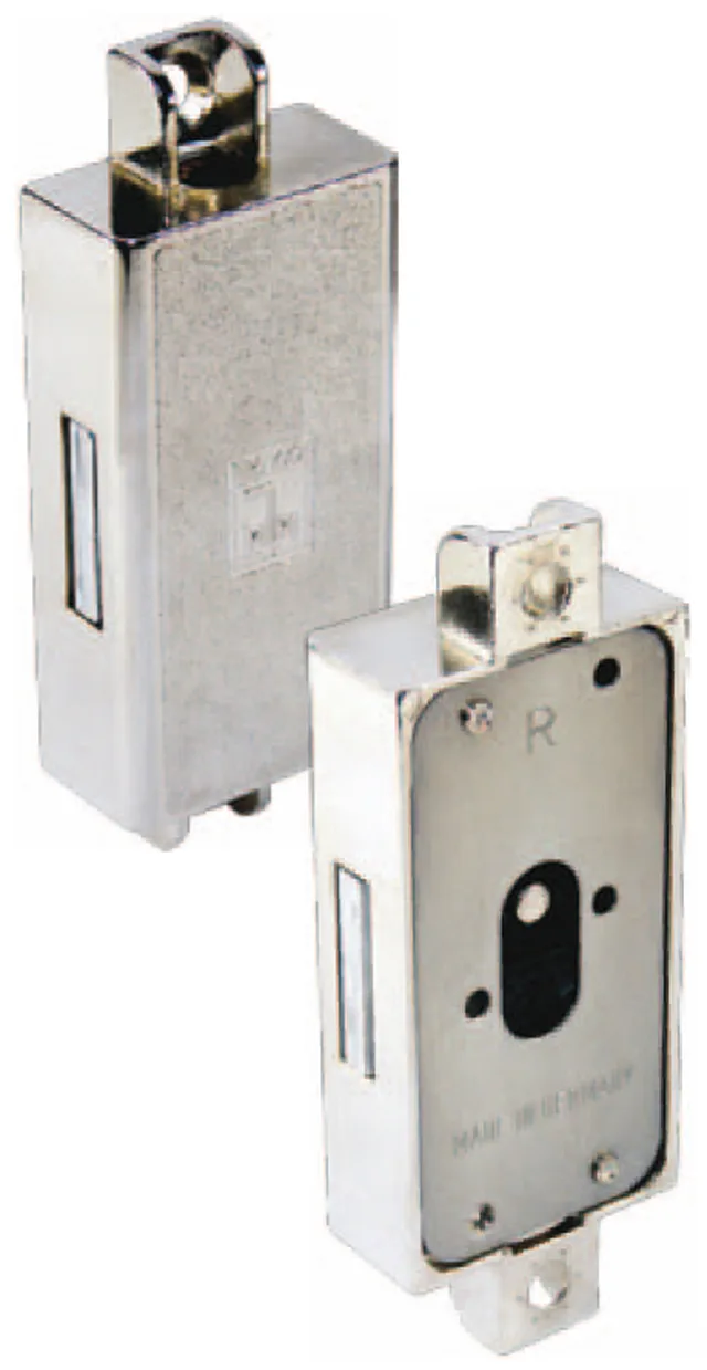 Serrure à tringle 700-25mm droite - Biemar Bois