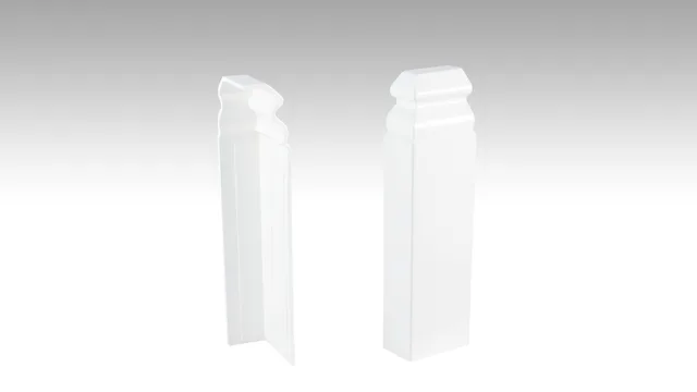 Plinthe 13 PK Blanc uni brillant - Biemar Bois-4