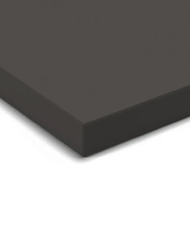 RAUVISIO EDELMAT 2 faces Pepper Grey NM - 2736L - (Gris Foncé) sur MDF 2800x1300x19