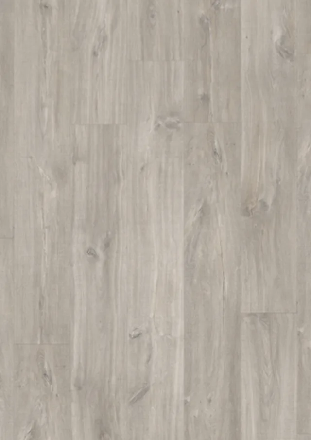 Quick-Step Blos AVSPU - 40030 Canyon-Eiche grau mit Sägekanten: Vinylboden mit integrierter Unterlage 1251x189x5 mm
