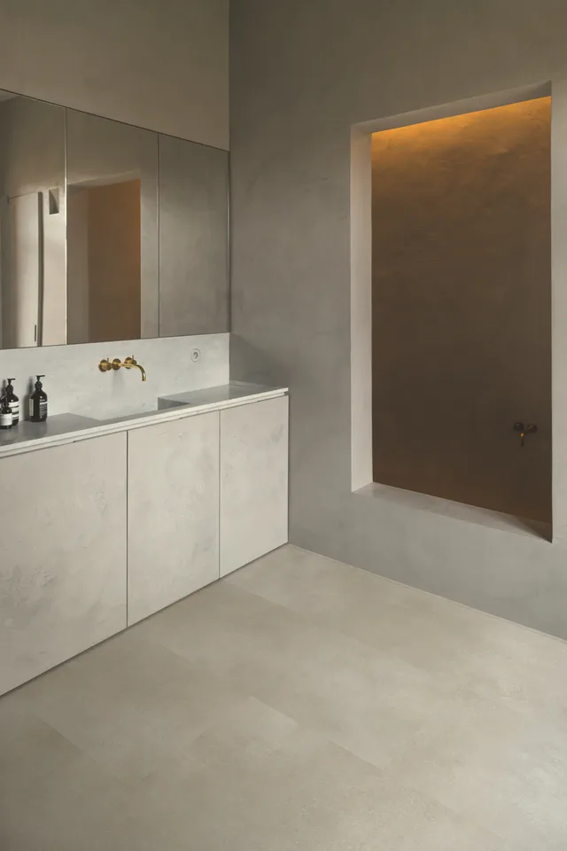 Quick-Step Béton Tempête de Sable 856x428x6 mm avec Sous Couche-4