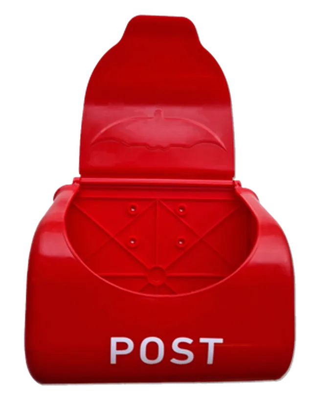 Boite aux lettres "rouge"