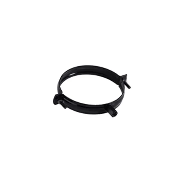 Collier zinc charn. rd 80 noir à visser
