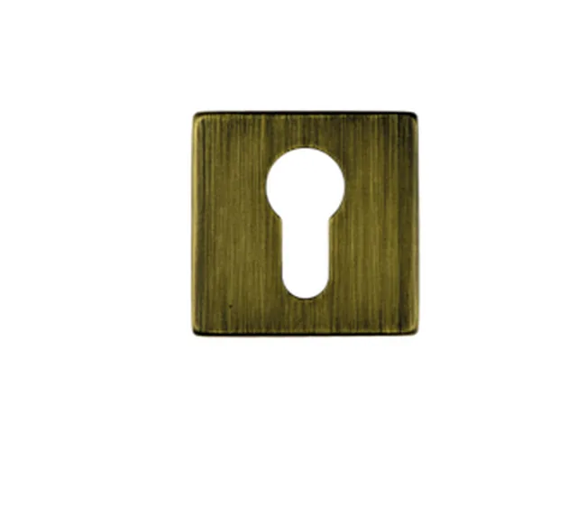 Entrée cylindre SQUARE SHAPE fume mat