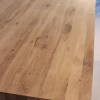 Marche Lamellé Chêne Rustique 40mm 1400x650 - Biemar Bois