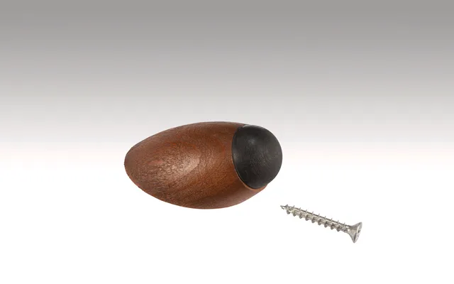 Butoir Bois Massif Noyer Amérique 015 - Biemar Bois