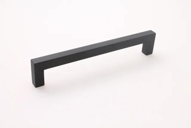 Poignée Stien 160mm Aluminium Noir - Biemar Bois