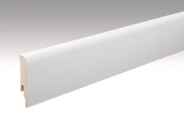 Plinthe /  Profile 5K Blanc uni brillant FD / 2380*80*16mm