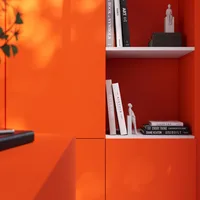 Mélaminé Unilin 18mm BST Tiger orange-Design 1 - Biemar Bois-3