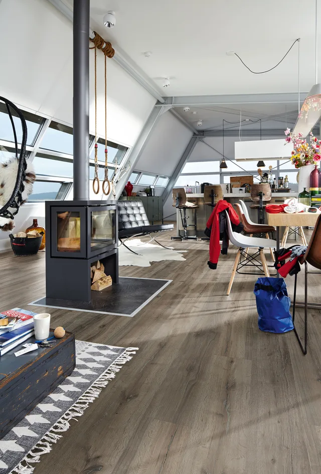 Sol stratifié LC 55 S Grey Oak 6671 - Biemar Bois-1