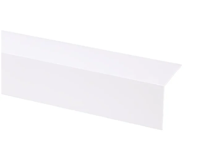 PVC angle 50 mm blanc L2,60 m - Biemar Bois