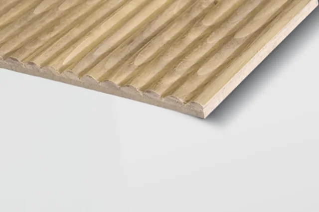 3D Wood - Flex ROMA Europäische Eiche Massiv - 2500x1250x4,8mm (LATHO FRESATI ROMA)