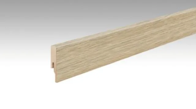 Plinthe - Profilé 3 PK Chêne fermier clair 6831 -2380*60*20mm