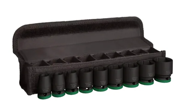 Set de douilles Standard 1/4 (9pcs)