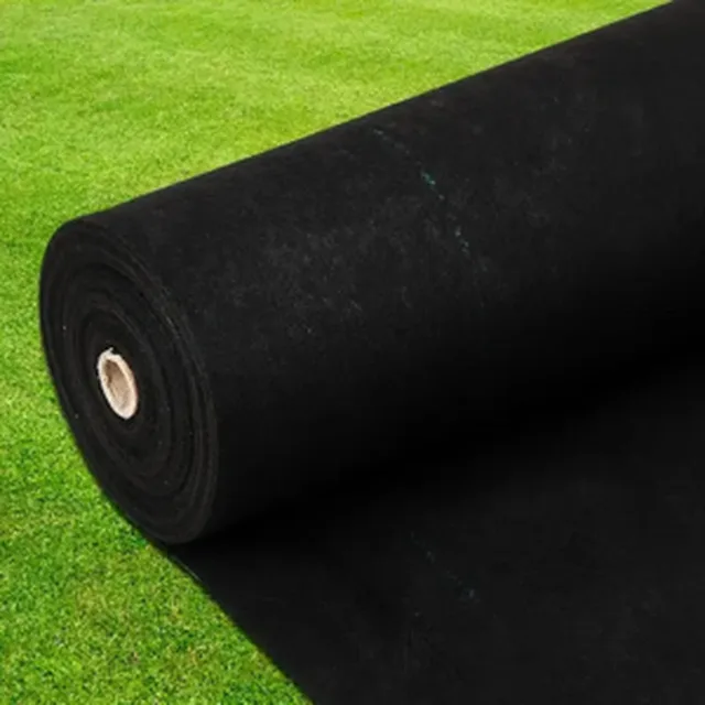 Bâche Planex CP2 geotextile noire 10 x 1,5m 50g/m2