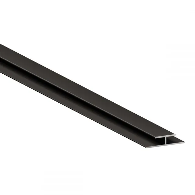 Panel-X BASE Profil de jonction 4*3050mm Noir mat - Biemar Bois