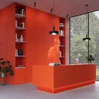 Mélaminé Unilin 18mm BST Tiger orange-Design 1 - Biemar Bois-2
