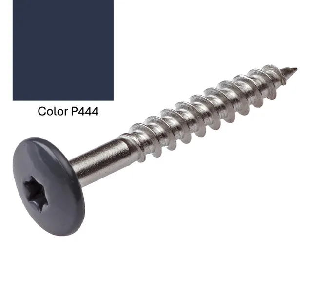 Vis Pictura PG444 bleu 5,5*35 inox coloré - Biemar Bois
