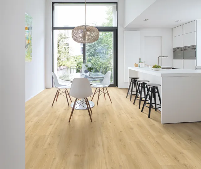 Quick-Step Chêne flotté beige - Sol vinyle 1251x189-3
