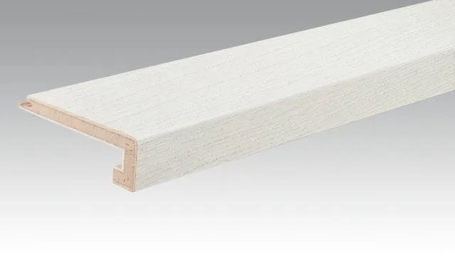 Parquet Profilé U Chêne Harmonieux Blanc Polaire 9008 - Biemar Bois