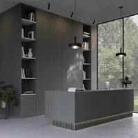 Mélaminé Unilin 18mm Weave moss grey - Biemar Bois-2