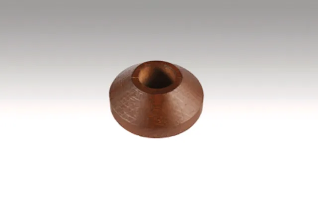 Rosettes pour radiateurs en bois véritable, massif, 18 mm Noyer d'Amérique 015